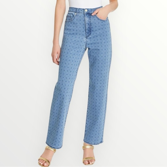 Dee Ocleppo Denim - DO by Dee Ocleppo Matilda High Rise Straight Leg Jean Standard Pants Size 6 NWT